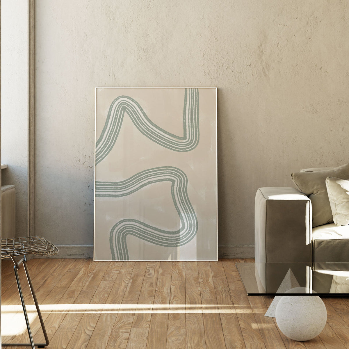 Abstract Art Shapes 13, Minimal Art, Minimalist Painting