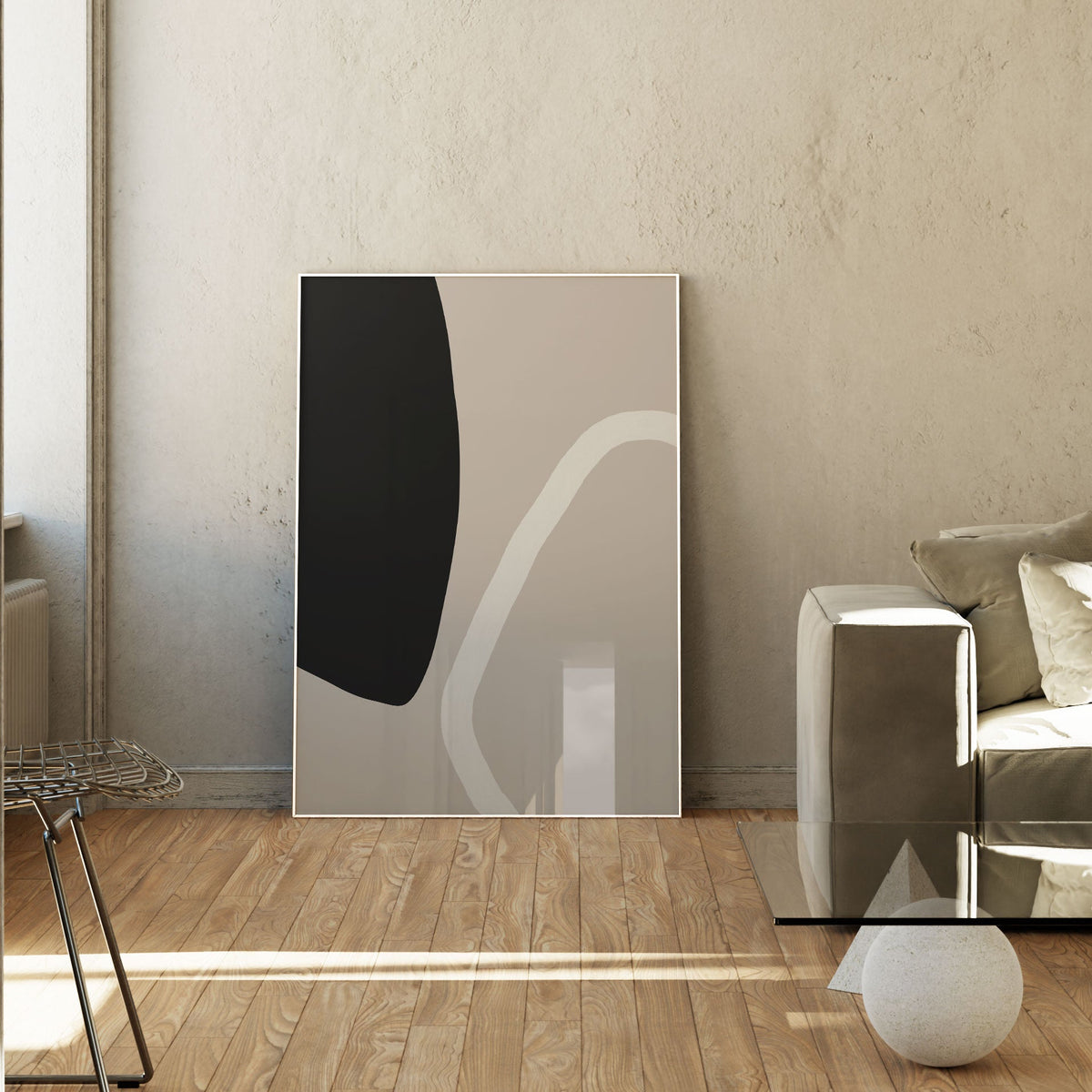 Abstract Art Shapes 16, Minimal Art, Minimalist Painting