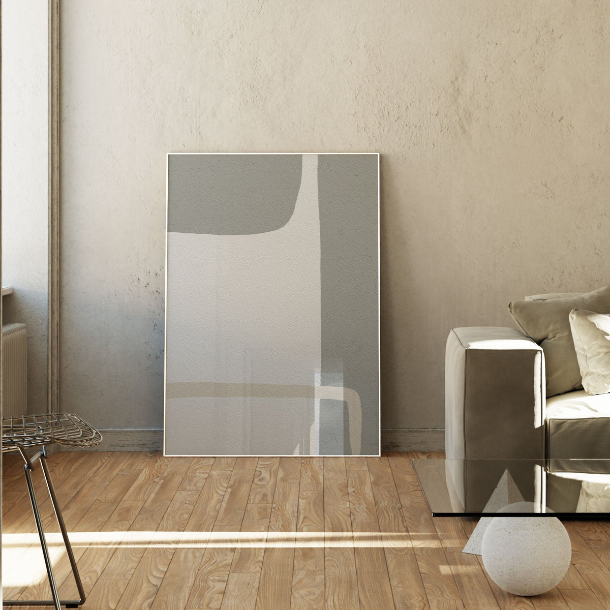 Abstract Art Shapes 20, Minimal Art, Minimalist Painting