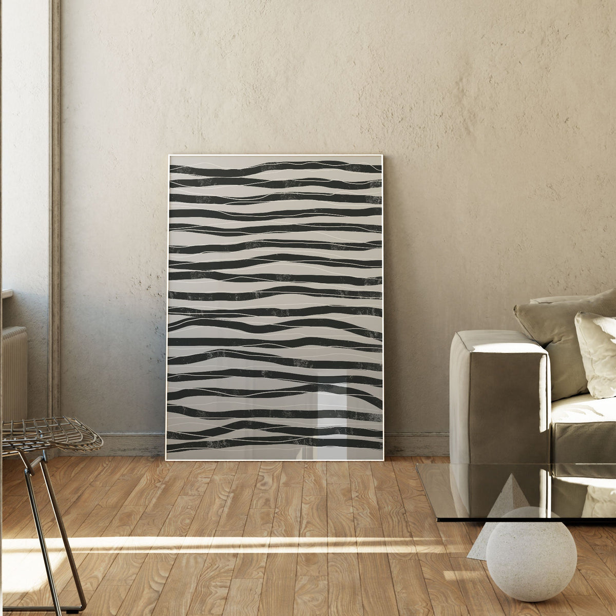 Abstract Art Shapes 23, Minimal Art, Minimalist Painting