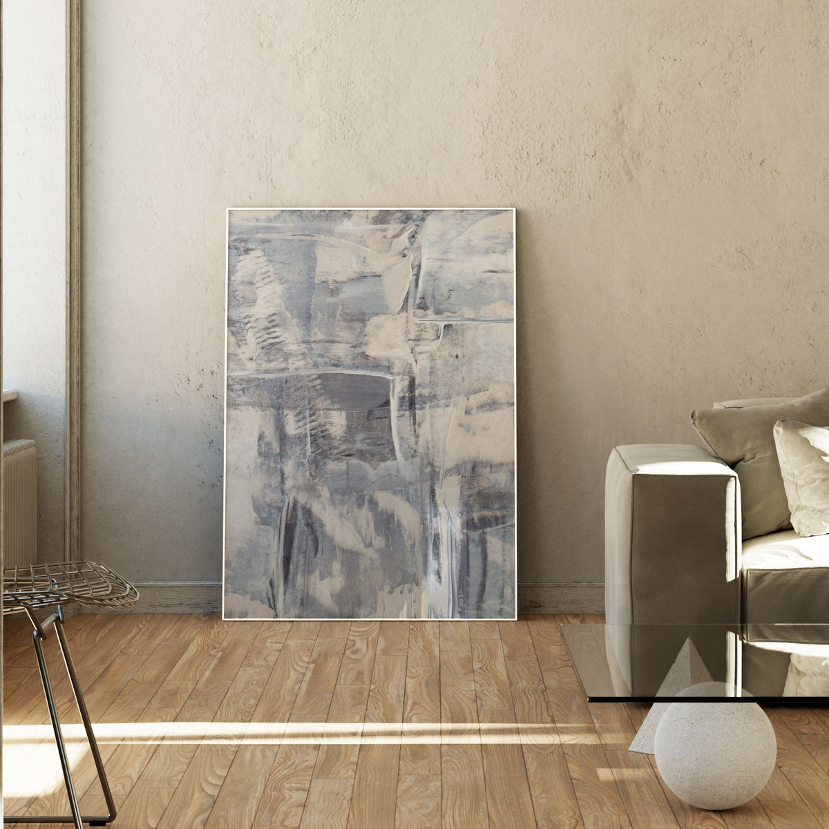 Abstract Texture No 5, Minimal Art, Minimalist Painting