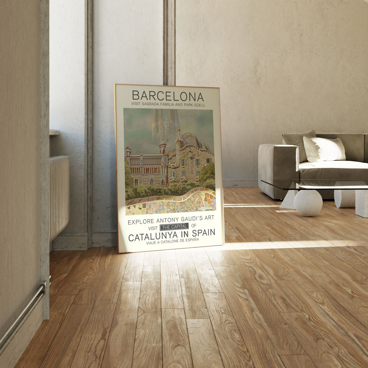 Barcelona print