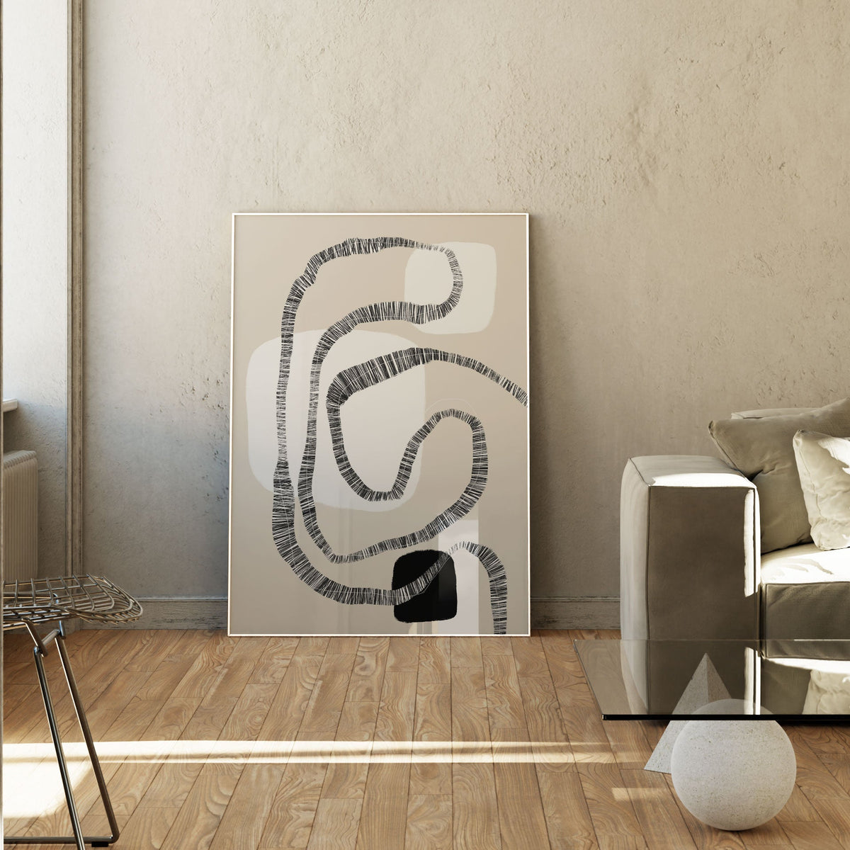 Bohemian Liaison, Minimal Art, Minimalist Painting