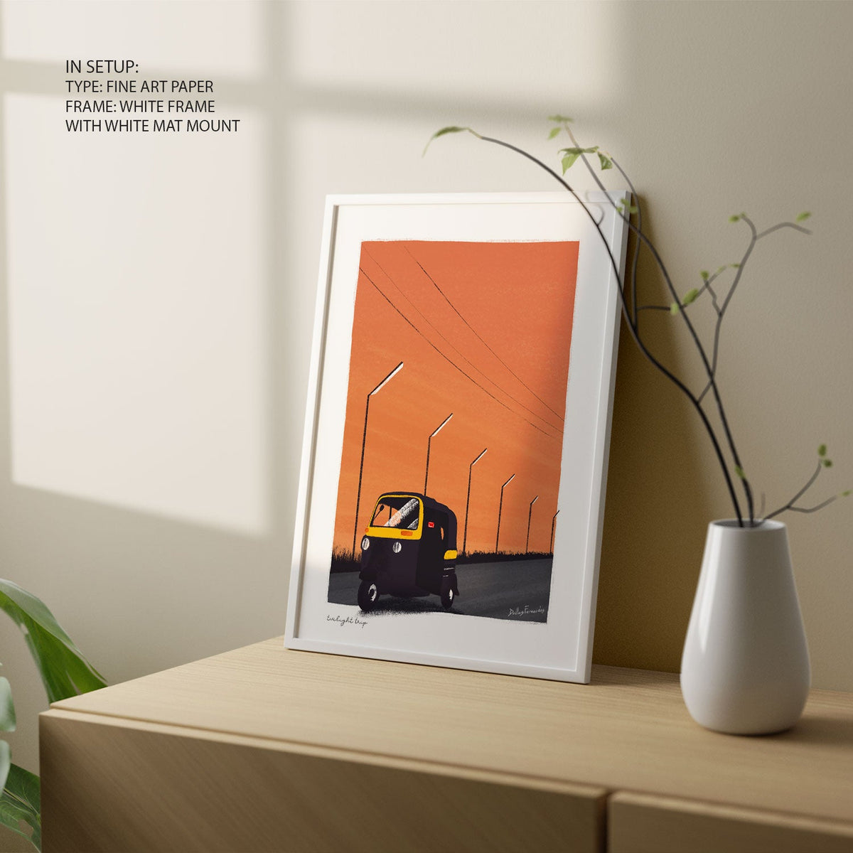Bombay Autorickshaw, India Travel Posters
