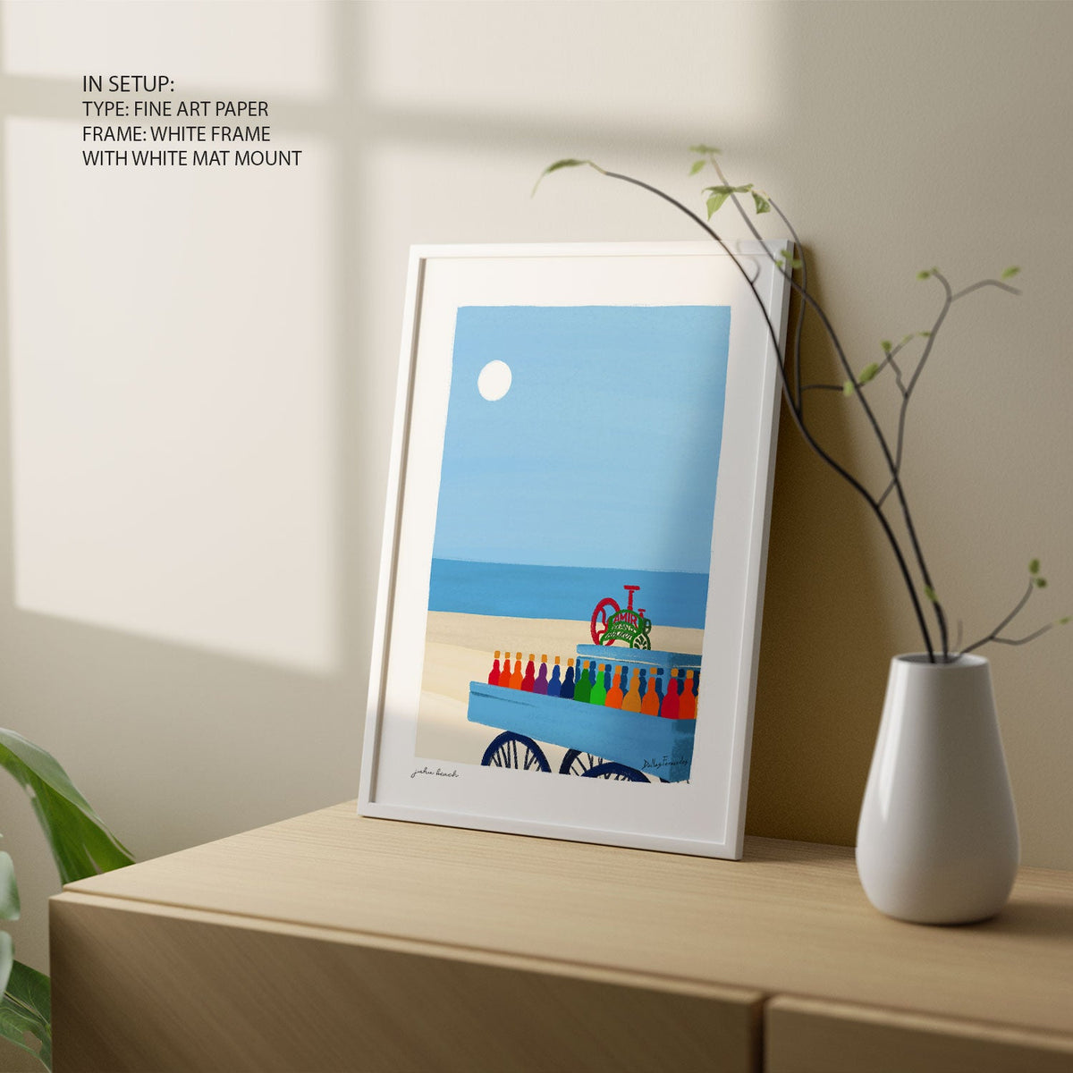 Bombay Juhu beach, India Travel Posters