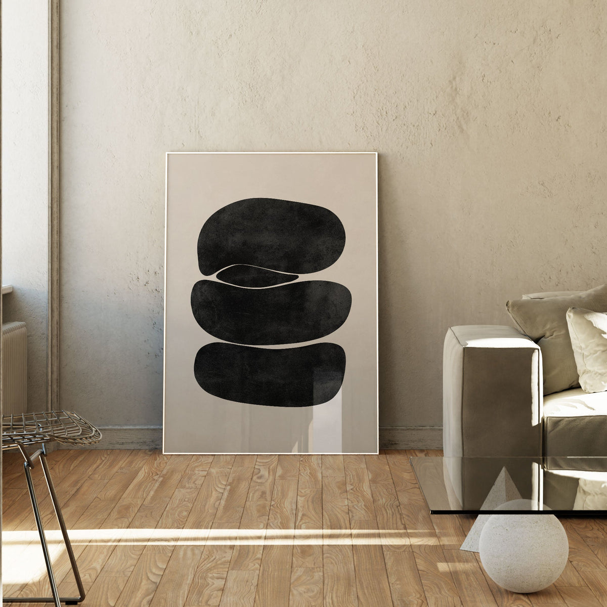 Ethereal Embellishments, BW Art, Black and White Painting