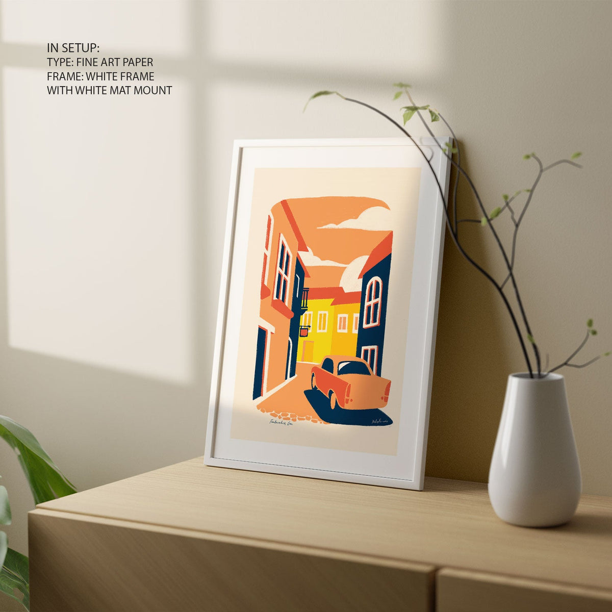 FONTAINHAS Goa, India Travel Posters