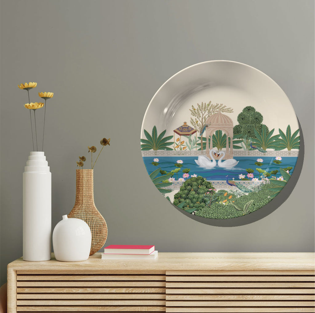 India's Regal Reflections II Decorative Wall Plate
