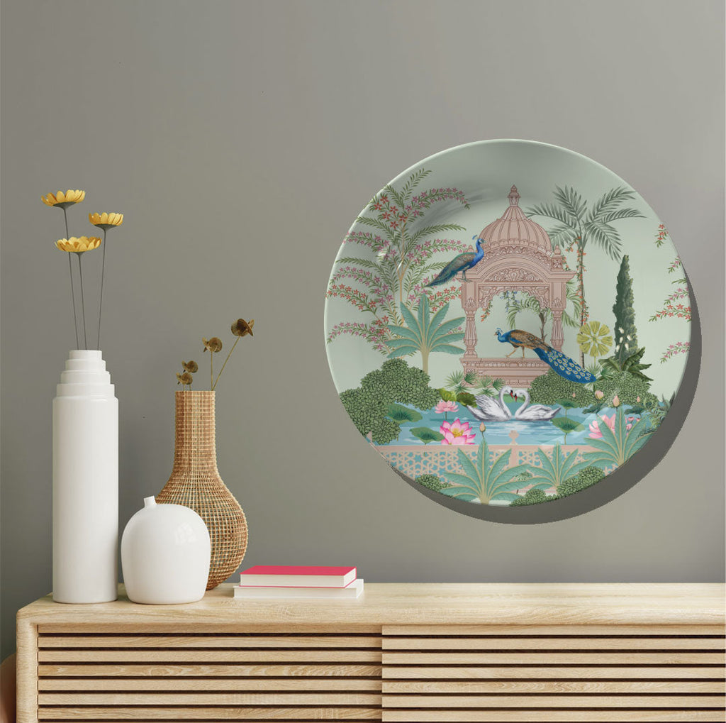 India's Regal Reflections Decorative Wall Plate