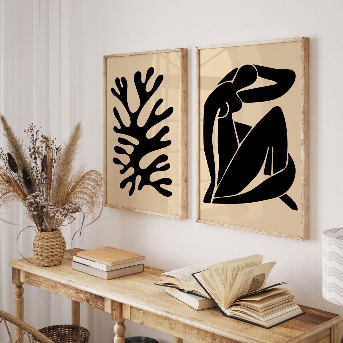 Matisse Beige, Set of 2, Set of two Paintings