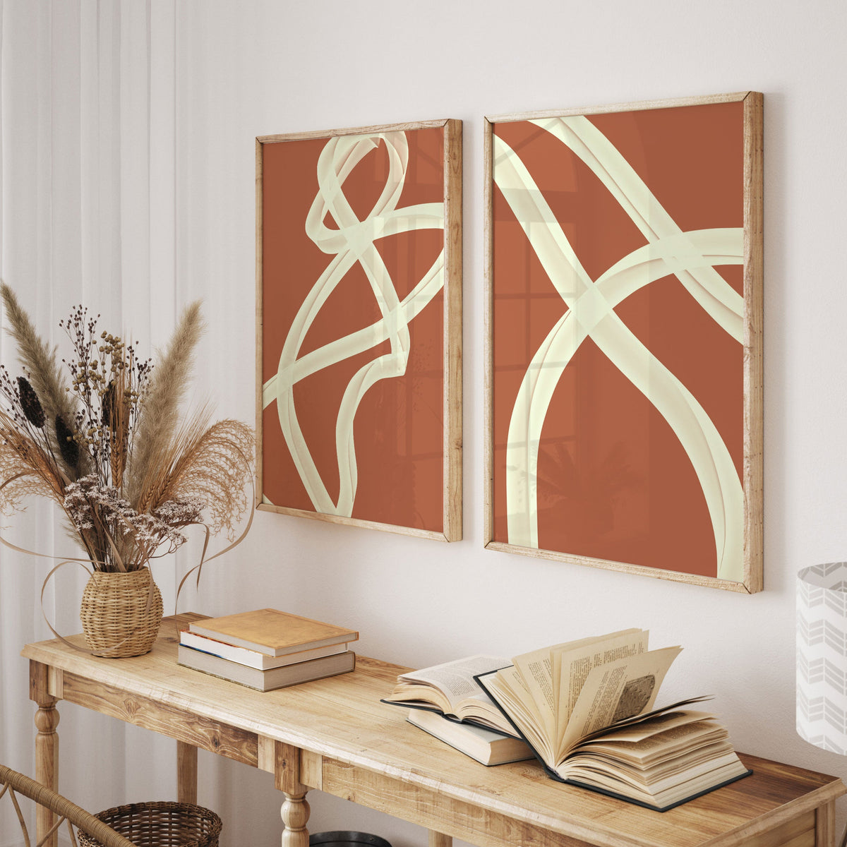 Merge XI, Set of 2, Set of two Paintings