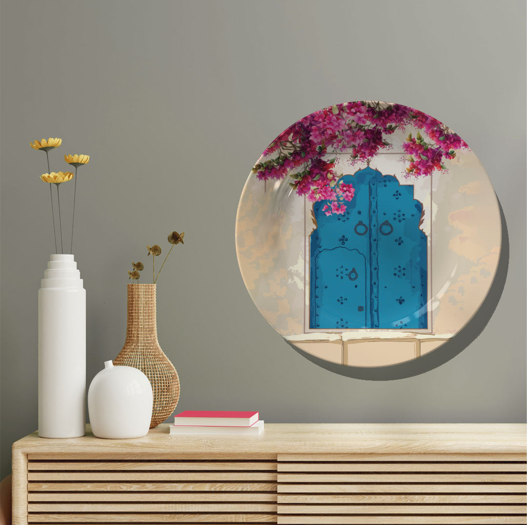 Moroccan Ethnic Door Decorative Wall Plate
