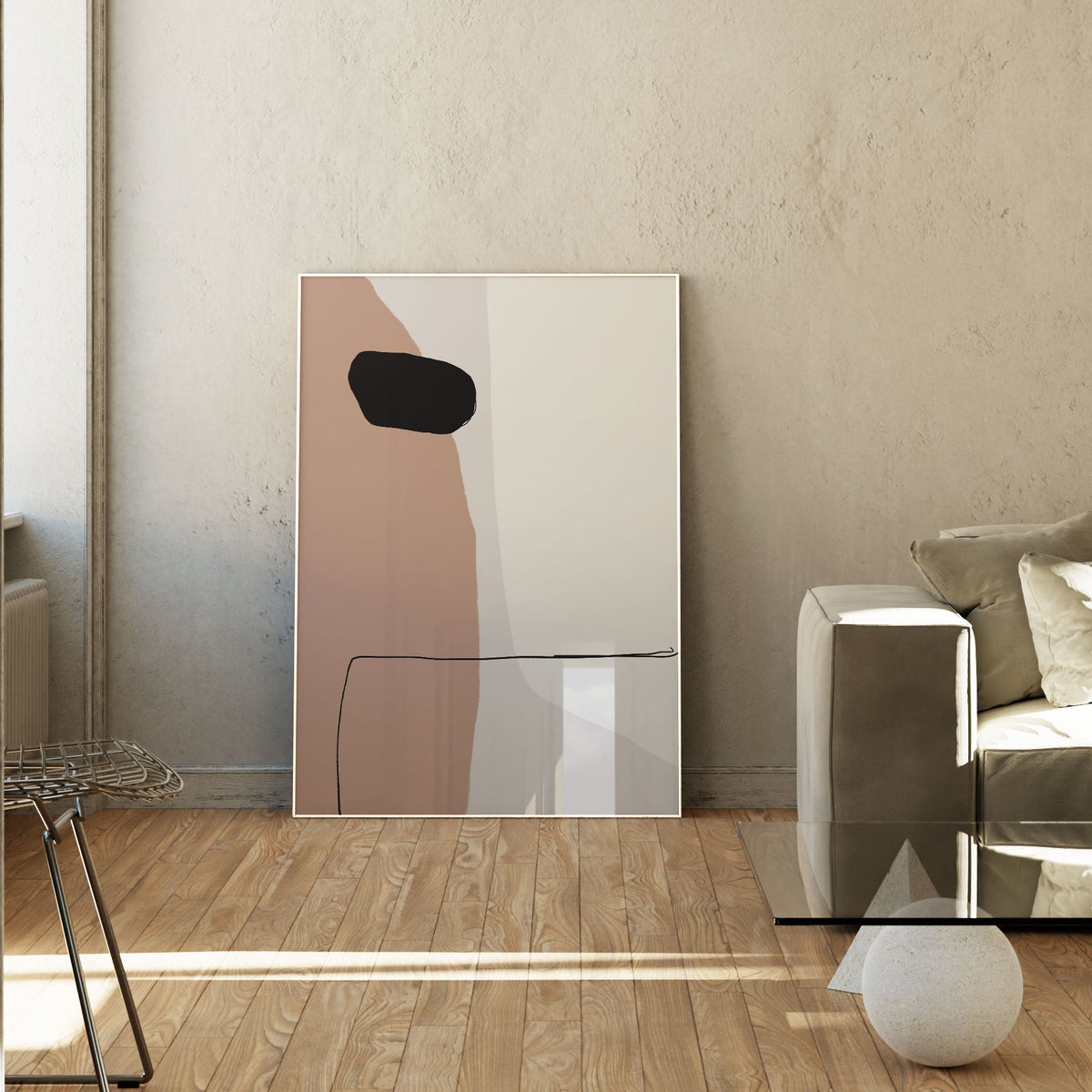 You a happiness, Minimal Art, Minimalist Painting