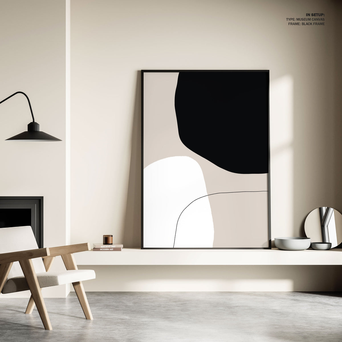 Abstract Art Shapes 11, Minimal Art, Minimalist Painting