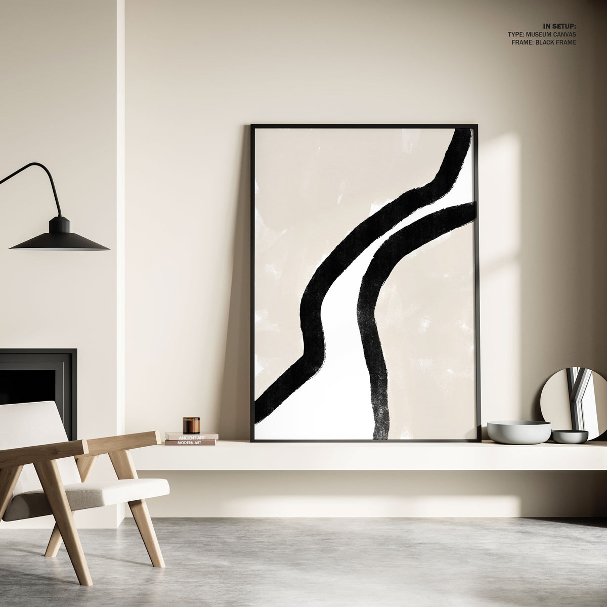Abstract Art Shapes 12, Minimal Art, Minimalist Painting