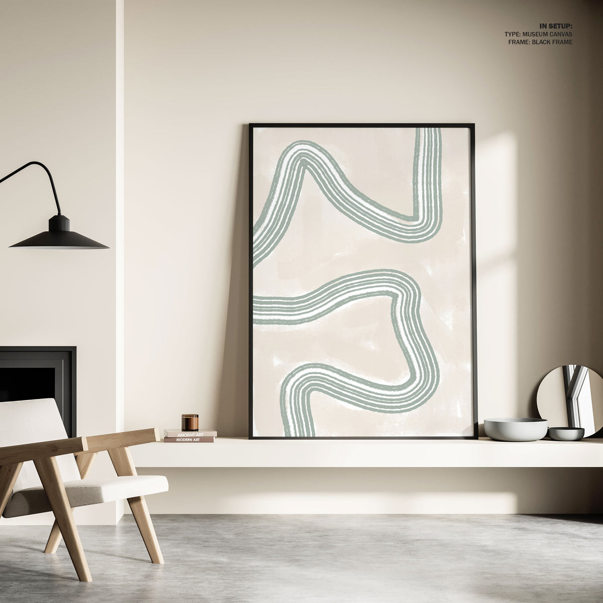 Abstract Art Shapes 13, Minimal Art, Minimalist Painting