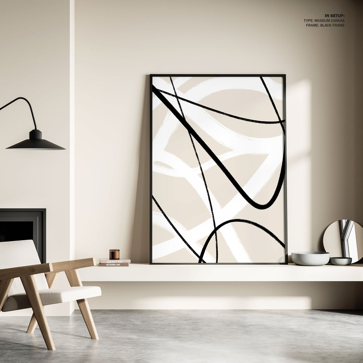 Abstract Art Shapes 14, Minimal Art, Minimalist Painting