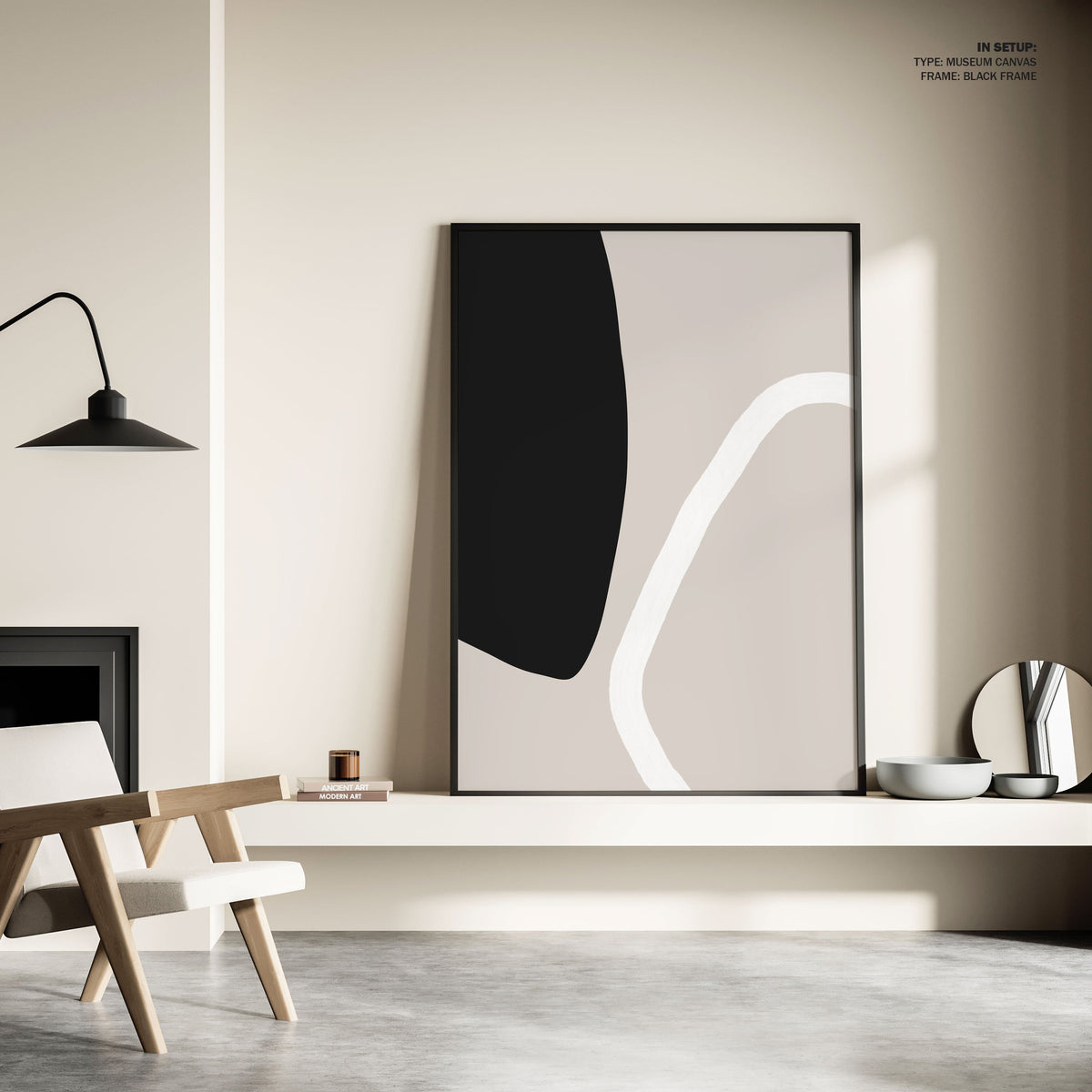 Abstract Art Shapes 16, Minimal Art, Minimalist Painting