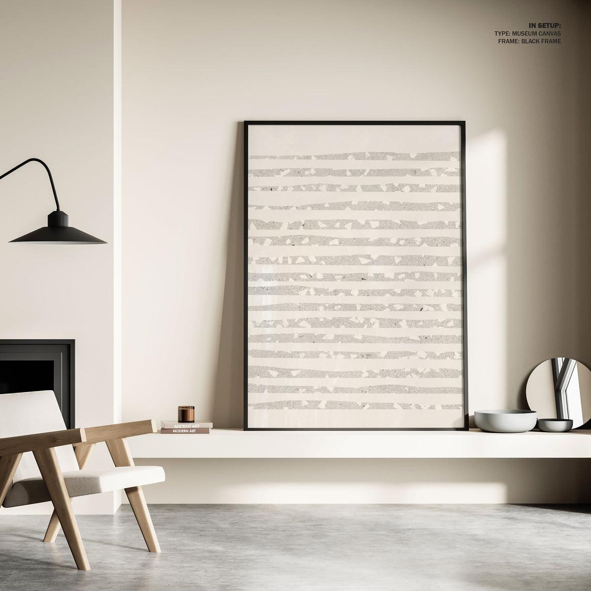Abstract Art Shapes 17, Minimal Art, Minimalist Painting