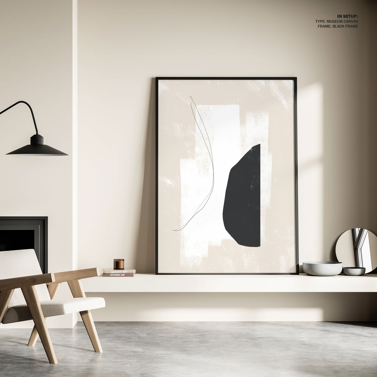 Abstract Art Shapes 18, Minimal Art, Minimalist Painting