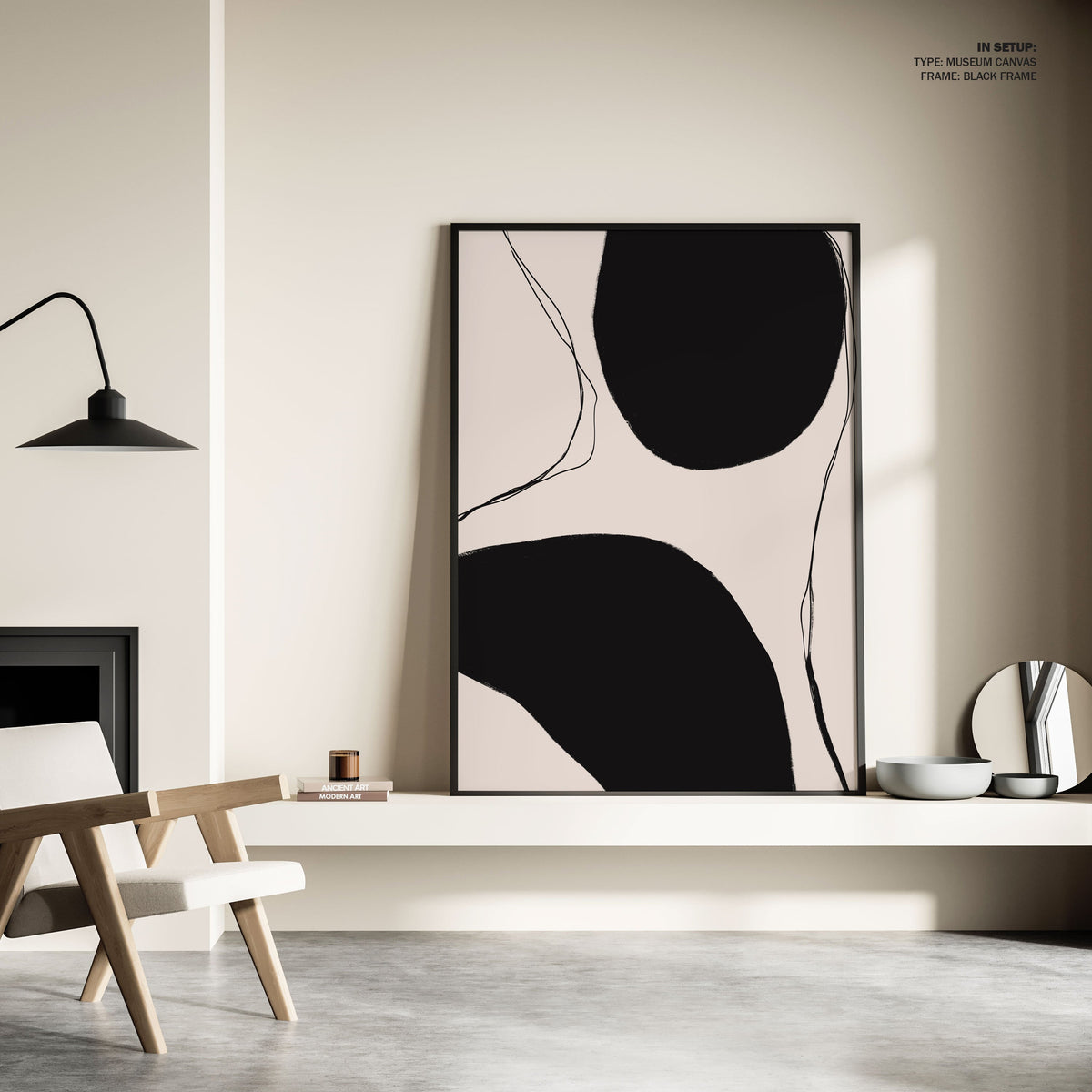 Abstract Art Shapes 21, Minimal Art, Minimalist Painting
