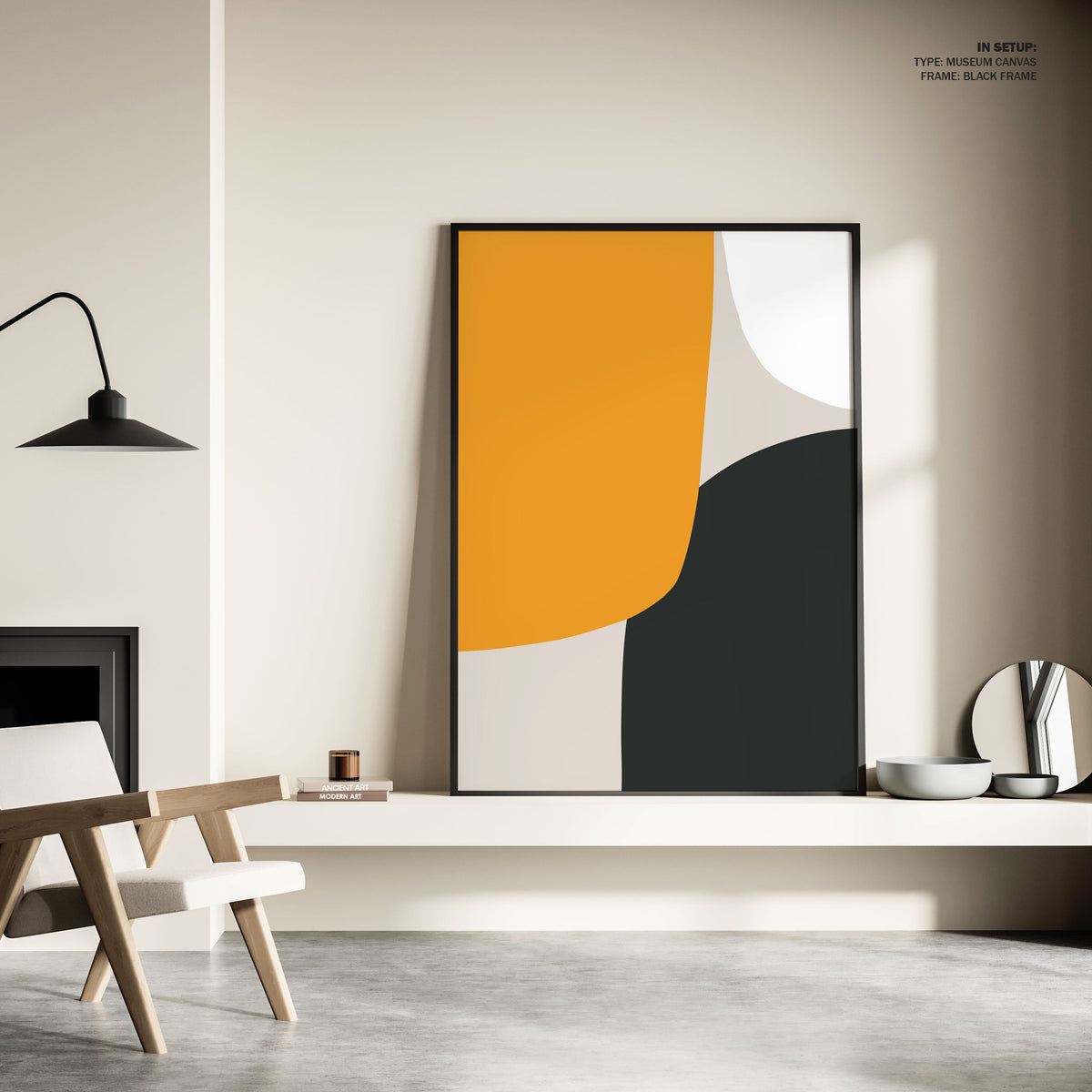 Abstract Art Shapes 22, Minimal Art, Minimalist Painting