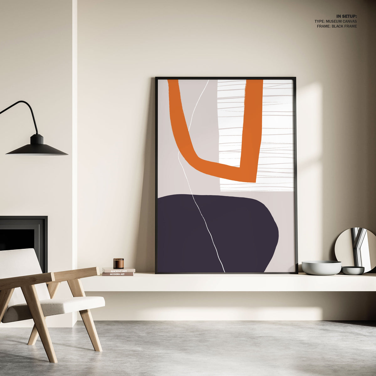 Abstract Art Shapes 26, Minimal Art, Minimalist Painting