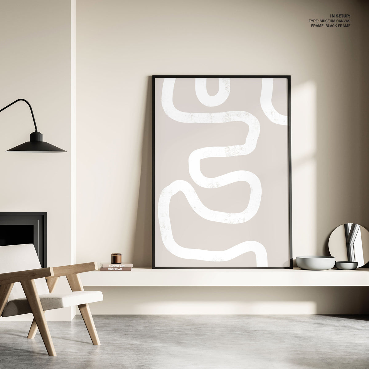 Abstract Position No 2, Minimal Art, Minimalist Painting