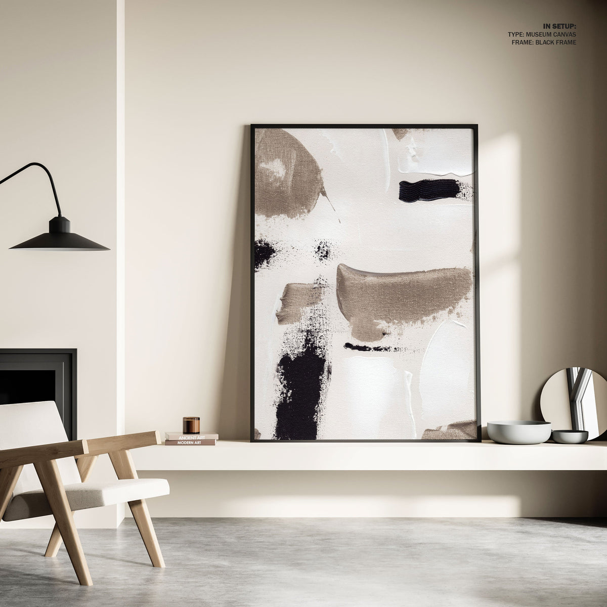 Abstract Swipes No 2, Minimal Art, Minimalist Painting