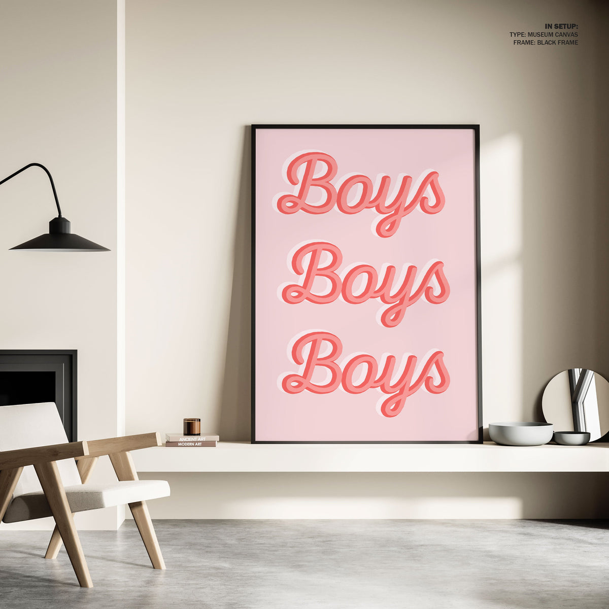 Boys Boys Boys, Inspirational poster