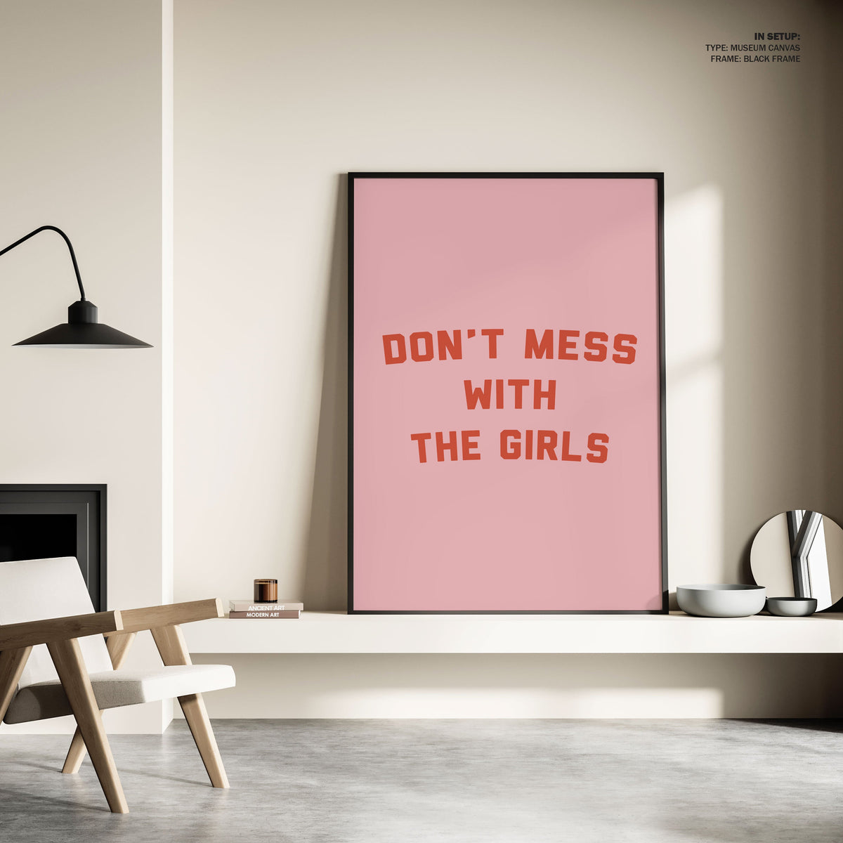 Dont Mess With the Girls, Inspirational poster