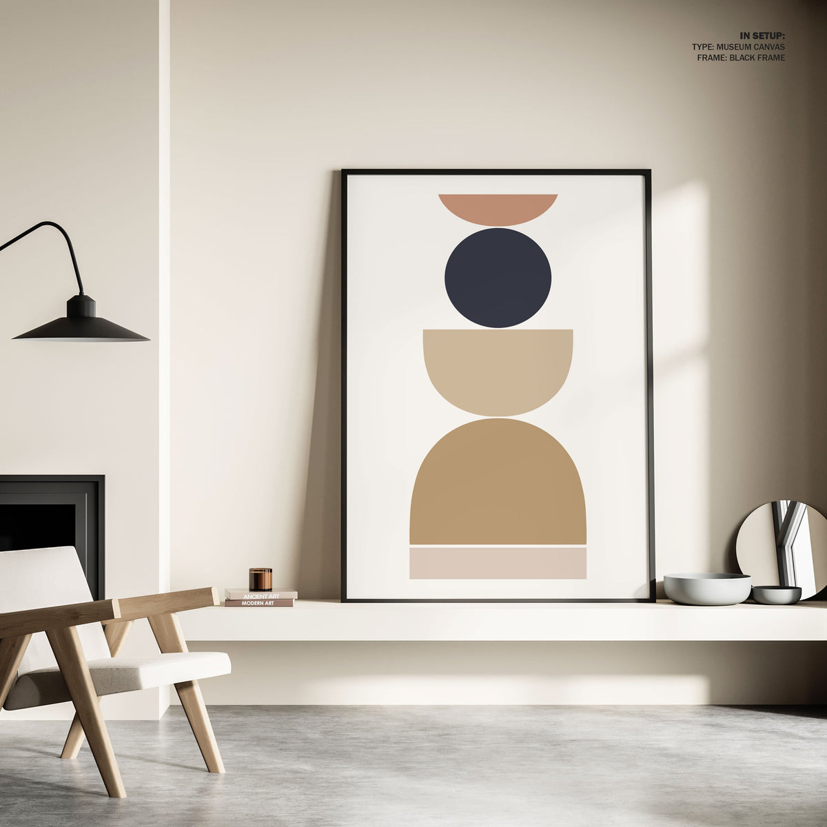 Loving Shapes, Minimal Art, Minimalist Painting