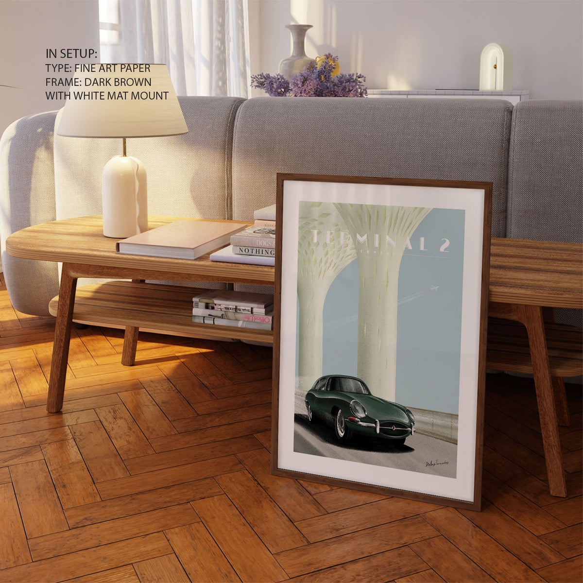 AIRPORT Bombay Classics, India Travel Posters