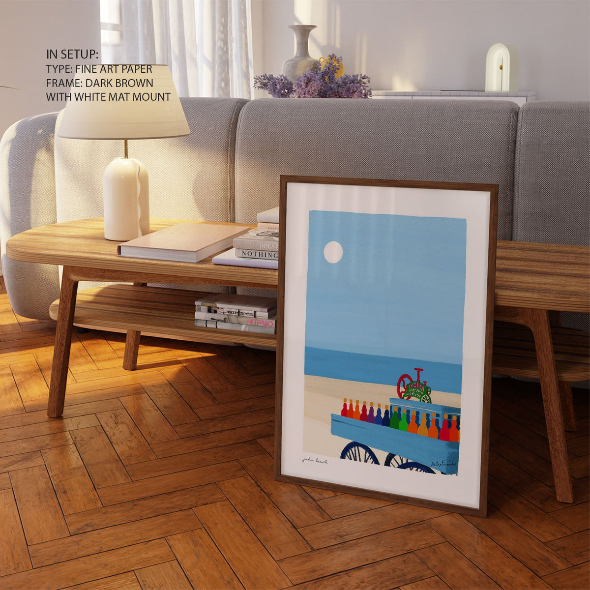 Bombay Juhu beach, India Travel Posters