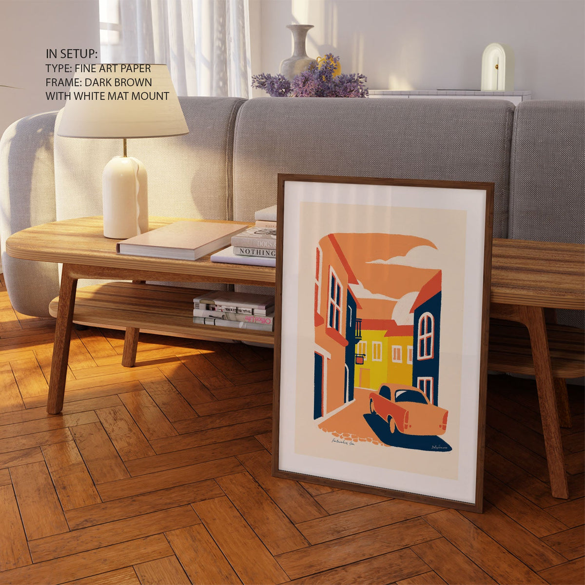 FONTAINHAS Goa, India Travel Posters