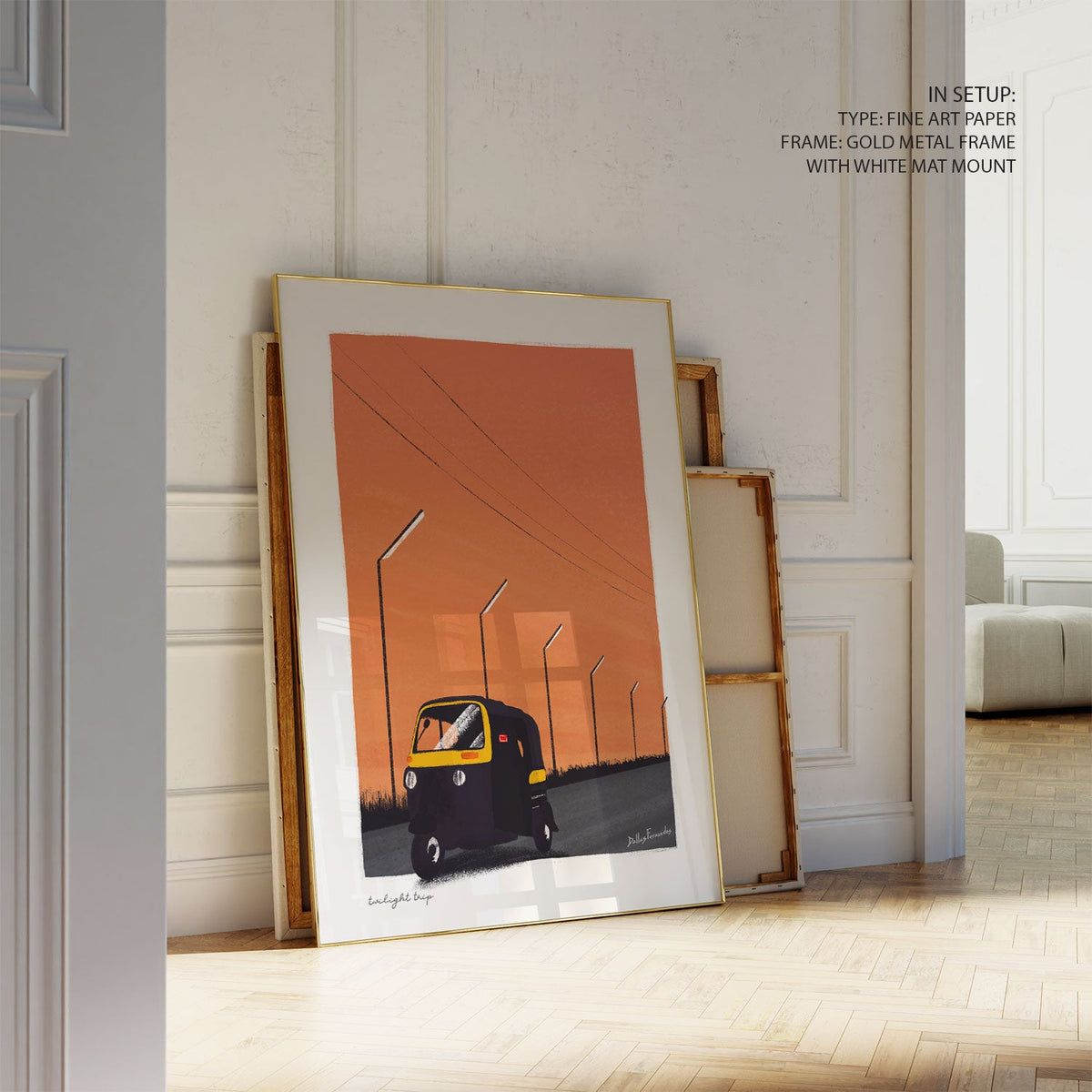 Bombay Autorickshaw, India Travel Posters