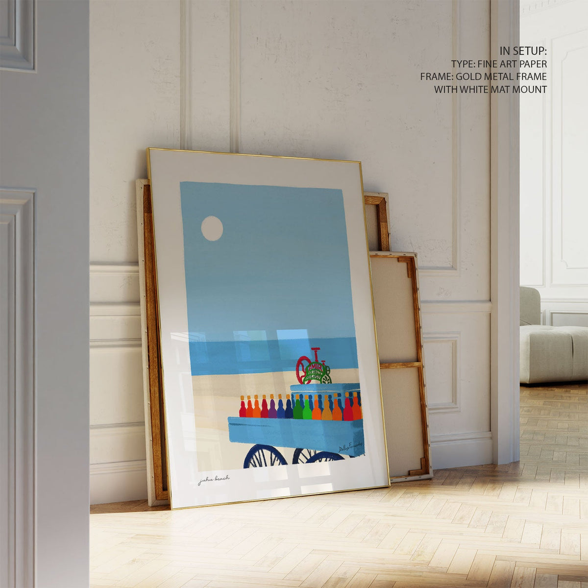 Bombay Juhu beach, India Travel Posters