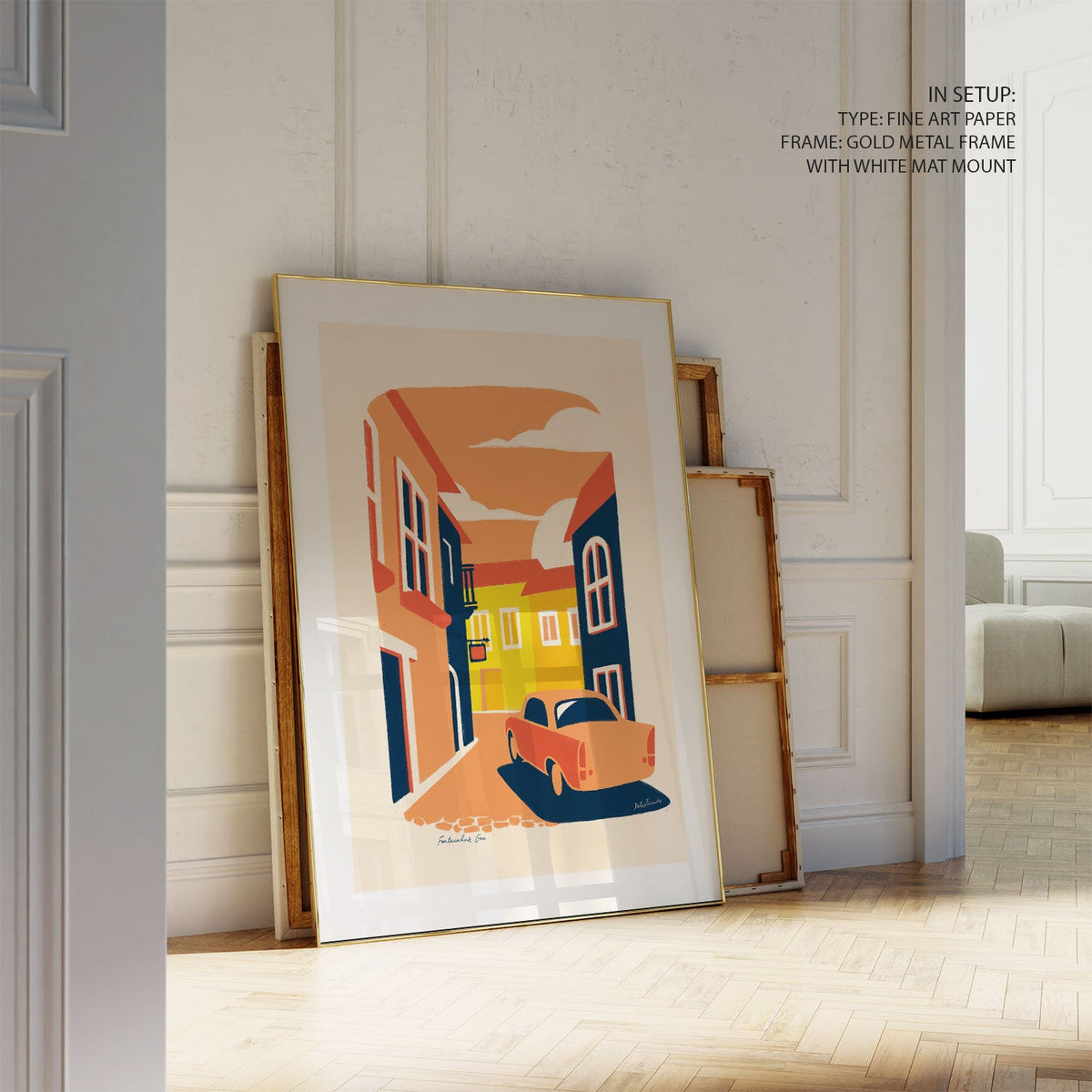 FONTAINHAS Goa, India Travel Posters