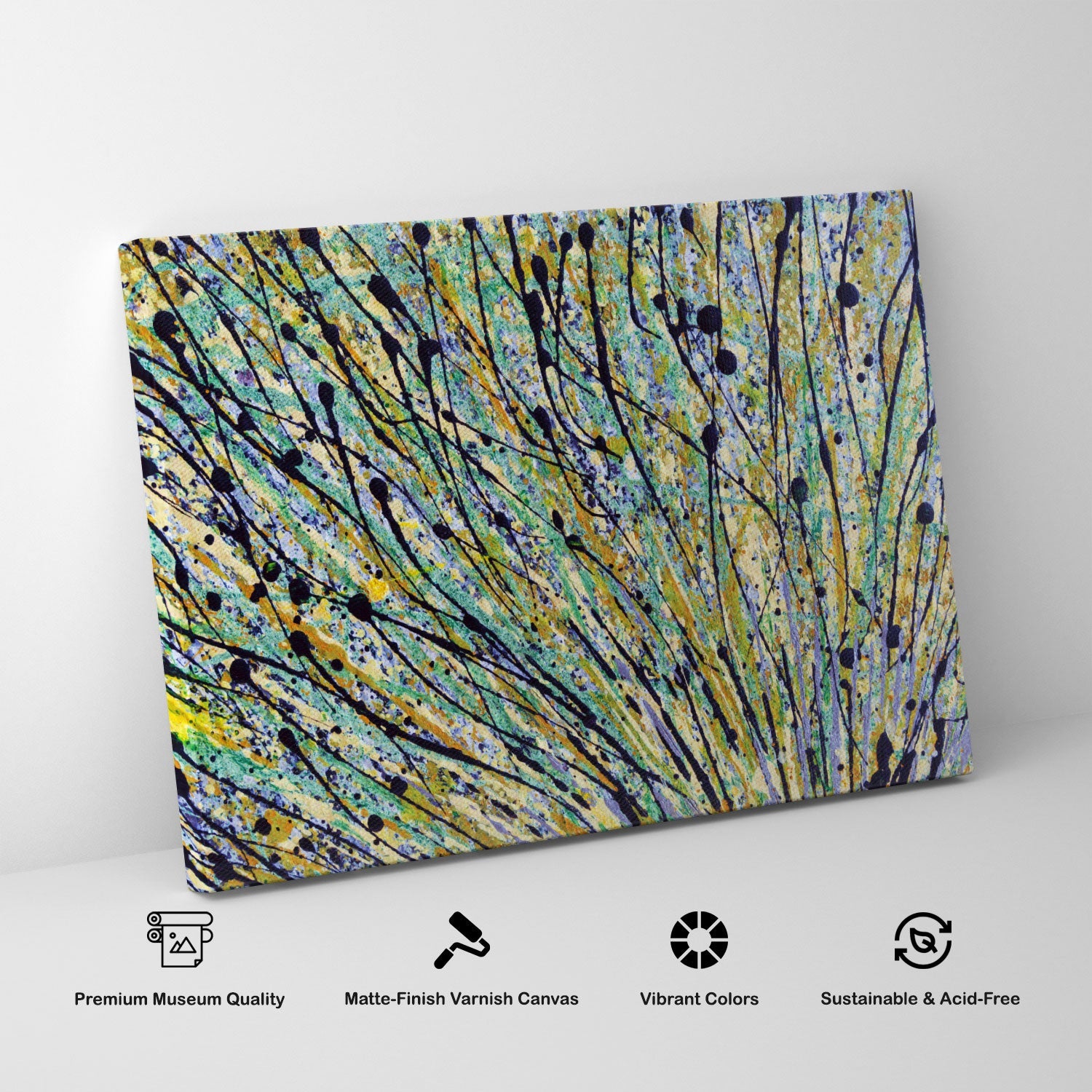 Buy Dripping Abstract Art Painting Online India at Best Price - Dessine Art