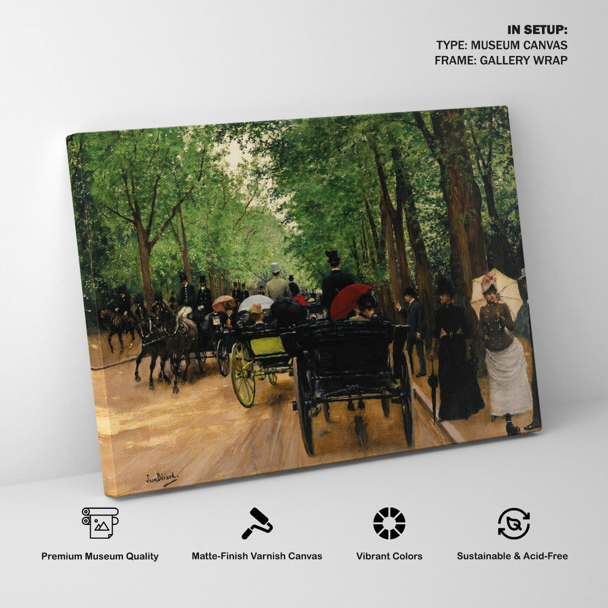 Bois De Boulogne, Jean Georges Painting