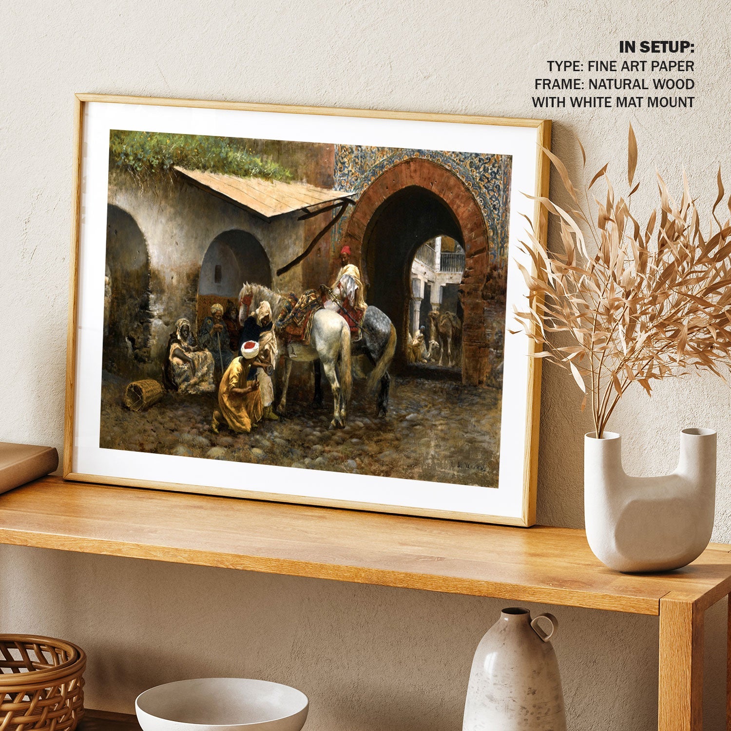 A Moorish Blacksmith Painting & Wall Art Print by Edwin Lord Weeks ...