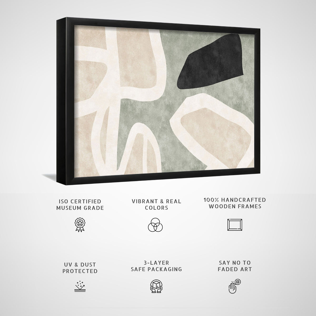 Geometric figures, Canvas Painting