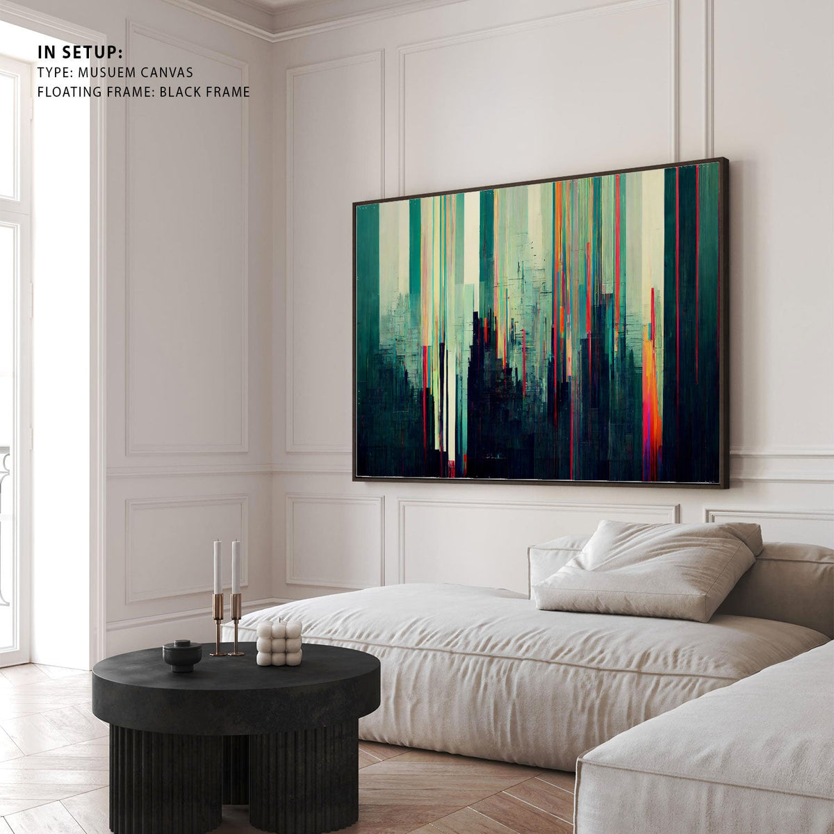 Abstract Colorful, Canvas Painting