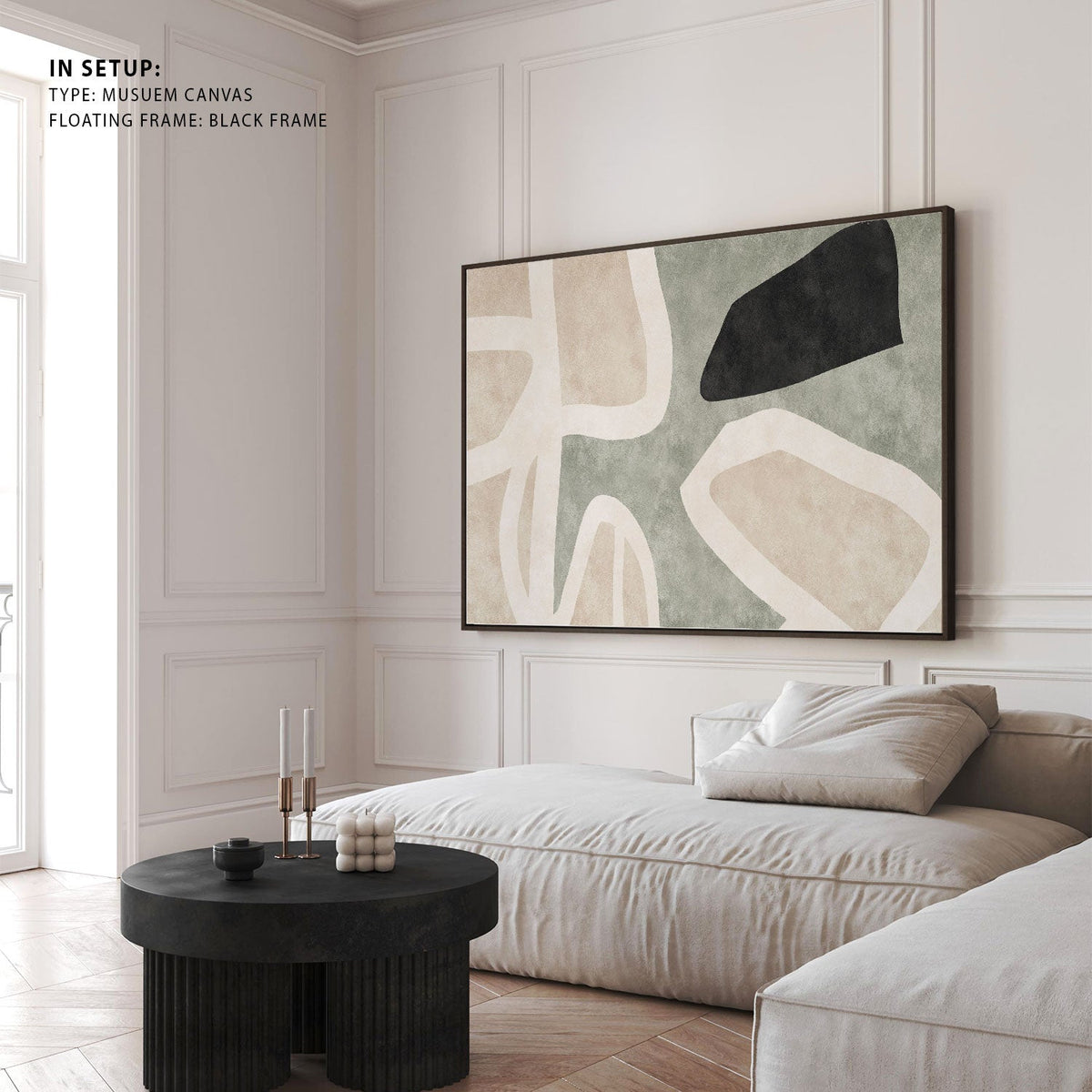 Geometric figures, Canvas Painting