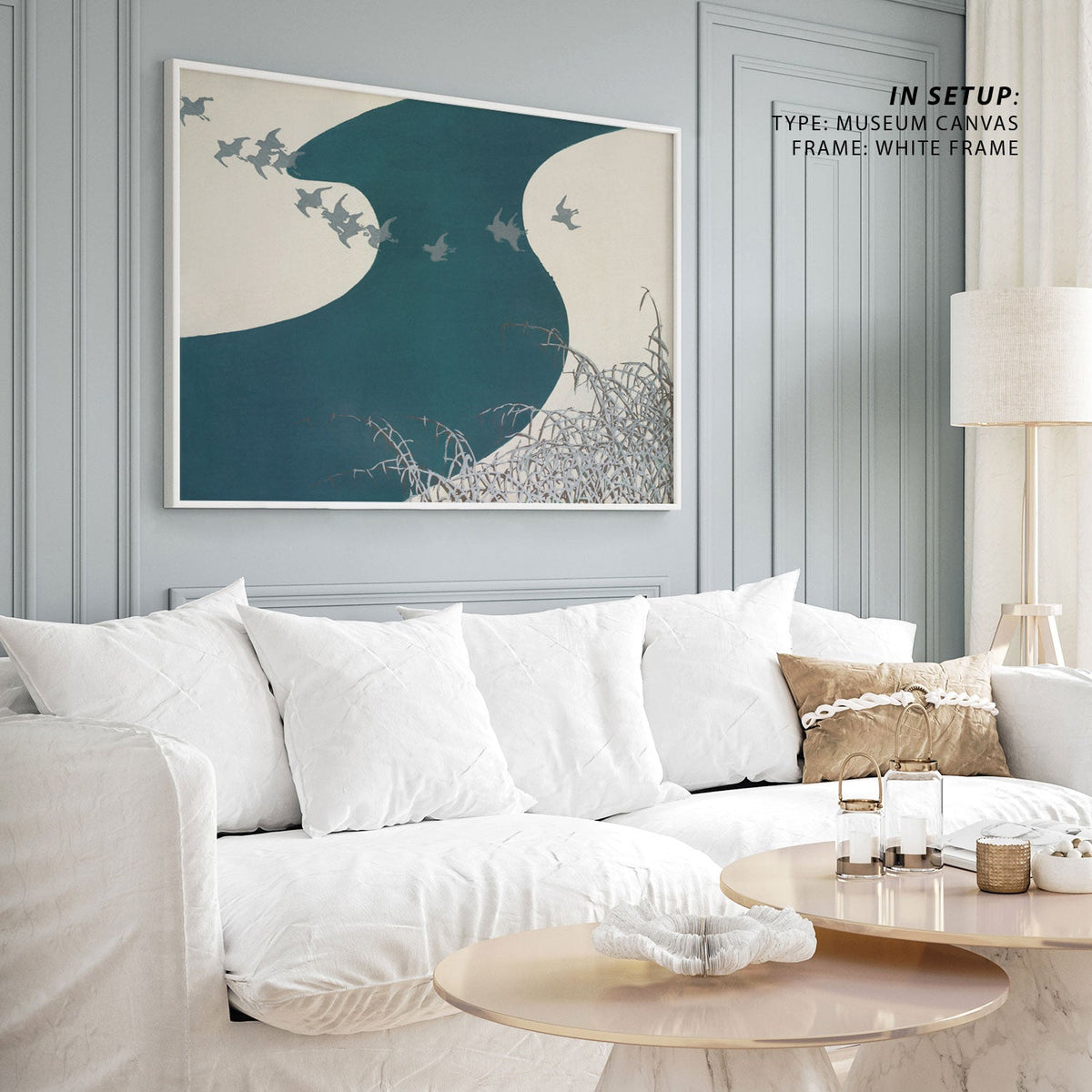 Birds From Momoyogusa, Canvas Painting