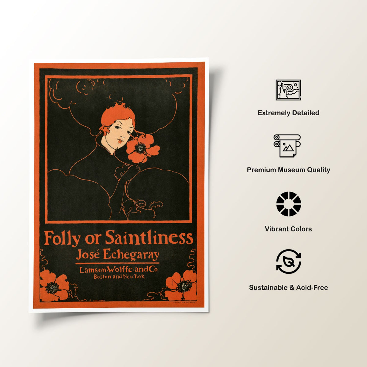 Folly or Saintliness Art Nouveau