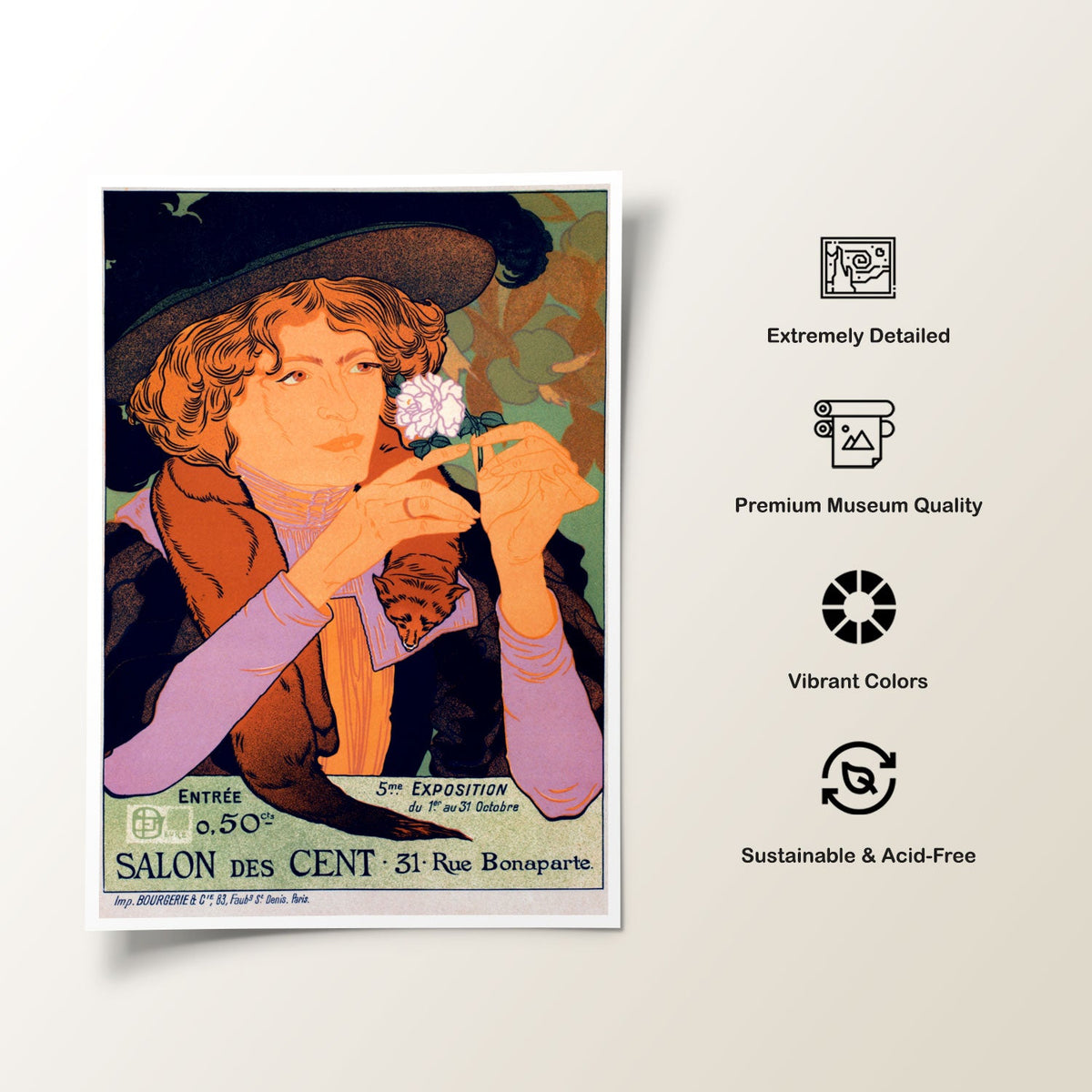 Poster for the Salon Art Nouveau