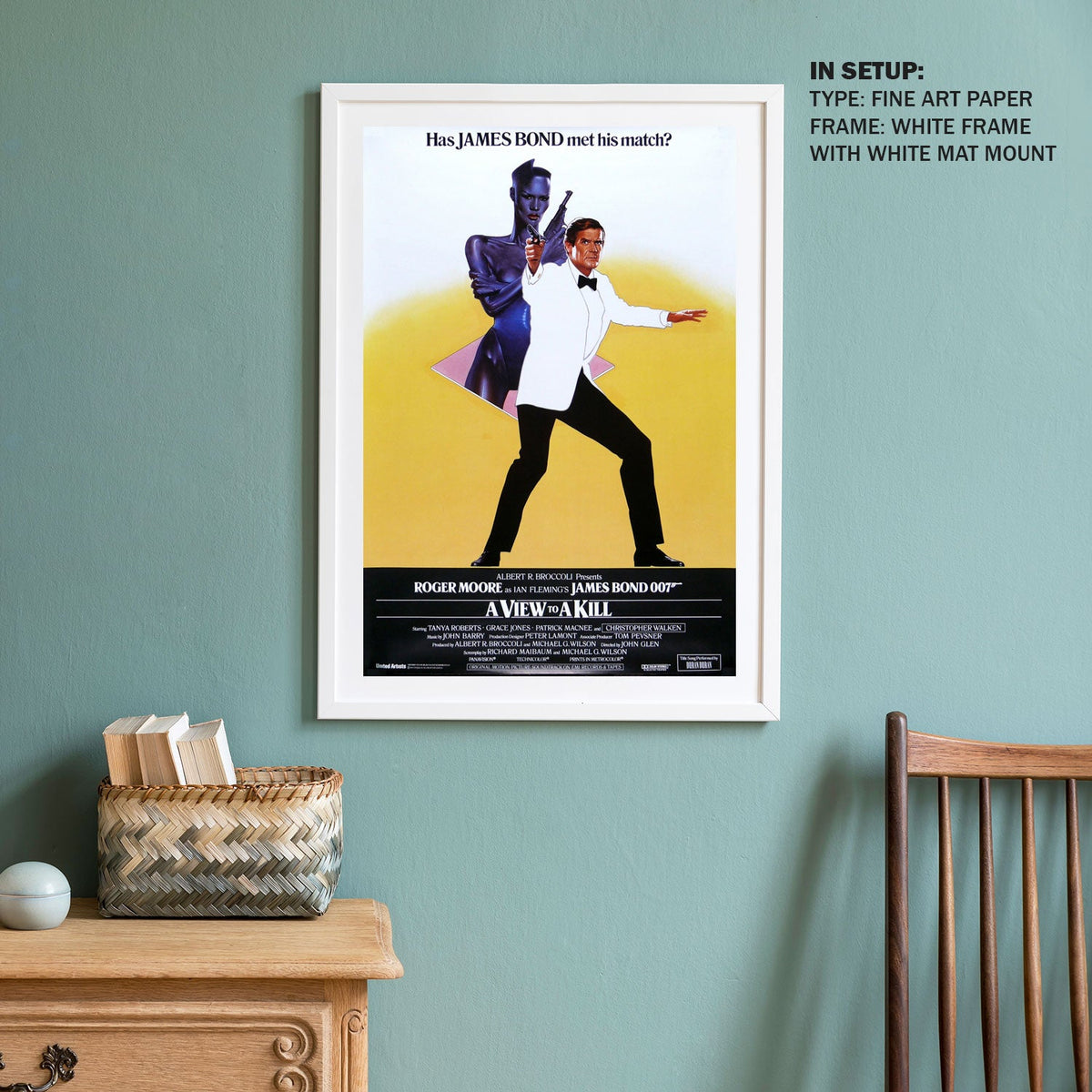 James Bond Movie Poster