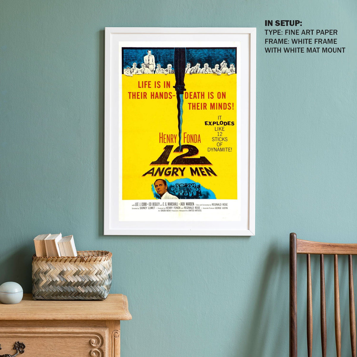 12 Angry Men Movie Poster