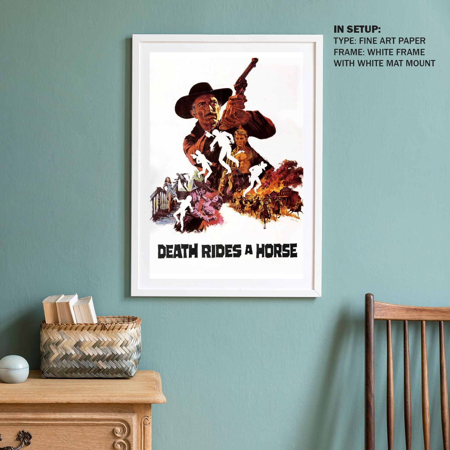Death rides a horse Old Movie Poster: Buy Movie Posters Online ...